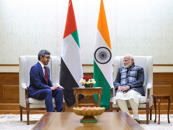 Prime Minister Narendra Modi and United Arab Emirates Deputy Prime Minister Sheikh Abdullah bin Zayed Al Nahyan (Photo/X@narendramodi)