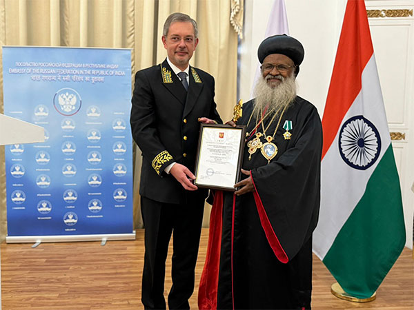 Ambassador of Russia to India Denis Alipov and Baselios Marthoma Mathews III (Photo/Russian Embassy in India)