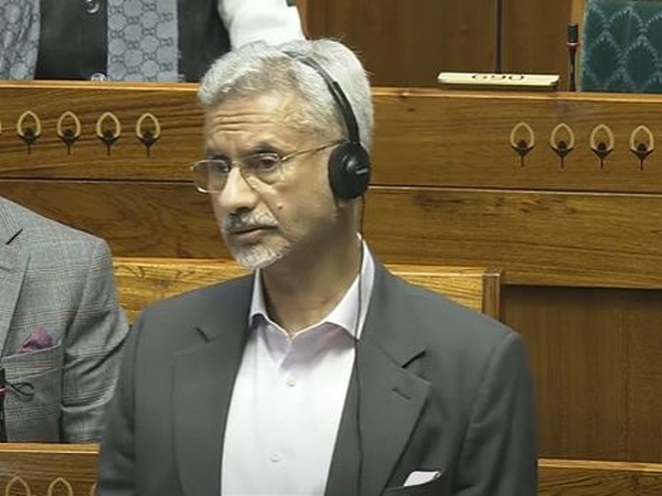 EAM Jaishankar in Lok Sabha (Photo/ Sansad TV Youtube)
