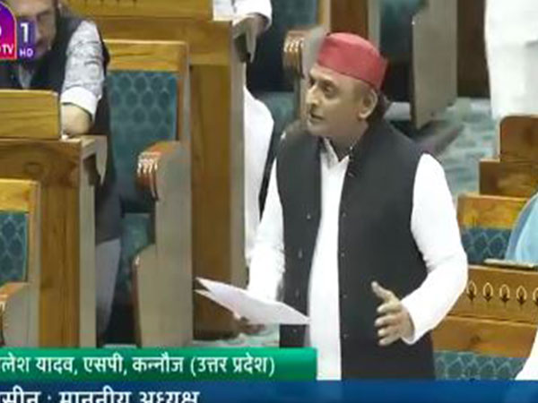 Samajwadi Party (SP) Chief Akhilesh Yadav. (Photo/Sansad TV)