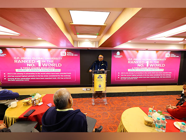 O.P. Jindal Global University is Ranked No. 1 in the World in TIMES HIGHER EDUCATION Online Learning Rankings 2024