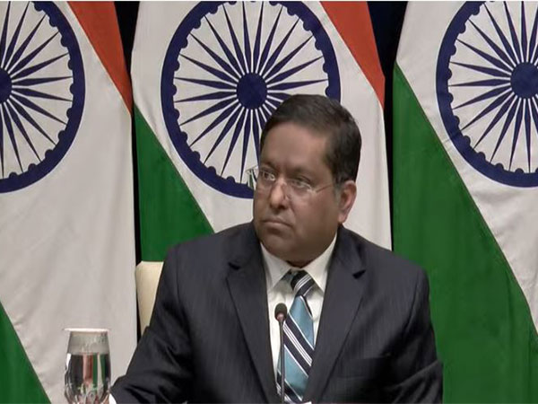 Ministry of External Affairs spokesperson Randhir Jaiswal (Photo/MEA Youtube)