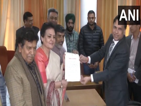 Newly elected Rajya Sabha member Rekha Sharma (Photo/ ANI)