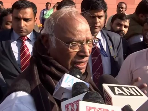  Congress President Mallikarjun Kharge (Photo/ANI)