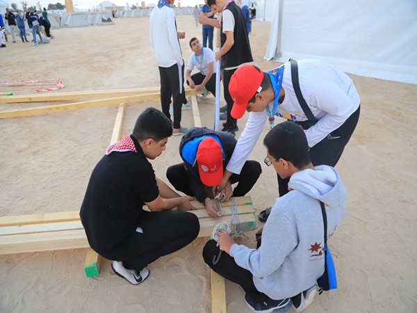 Al Marmoom Environmental Scout Camp kicked off in Dubai (Photo/WAM)