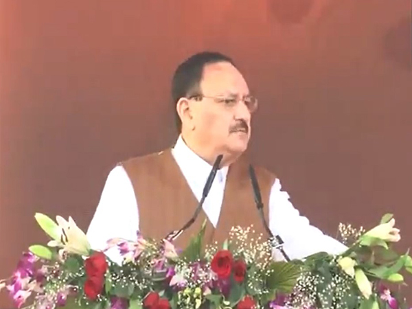 Bharatiya Janata Party National President and Union Minister JP Nadda (Photo/ANI)