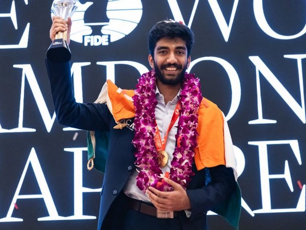 Indian Chess grandmaster D Gukesh. (Photo- FIDE X)