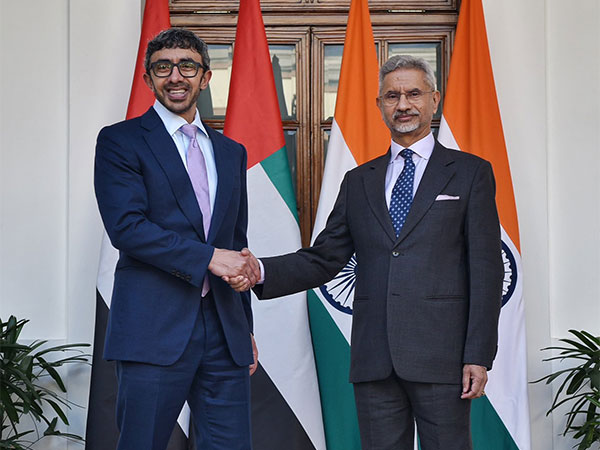 External Affairs Minister S Jaishankar and Deputy Prime Minister and Foreign Minister of UAE Abdullah bin Zayed Al Nahyan (Image: X@DrSJaishankar)