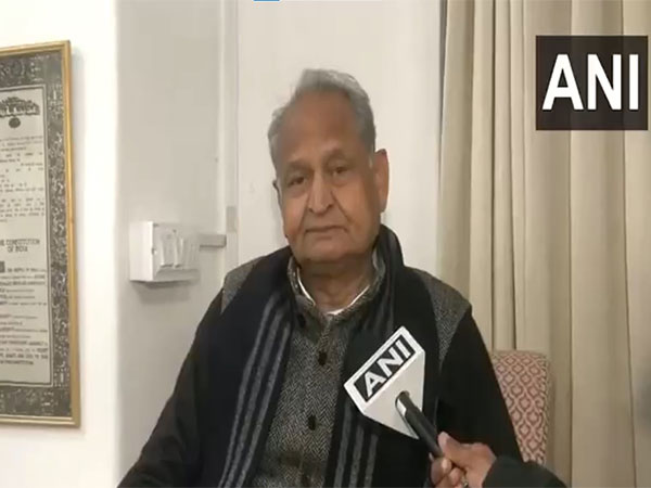 Congress leader and Former Rajasthan Chief Minister Ashok Gehlot (Photo/ANI)
