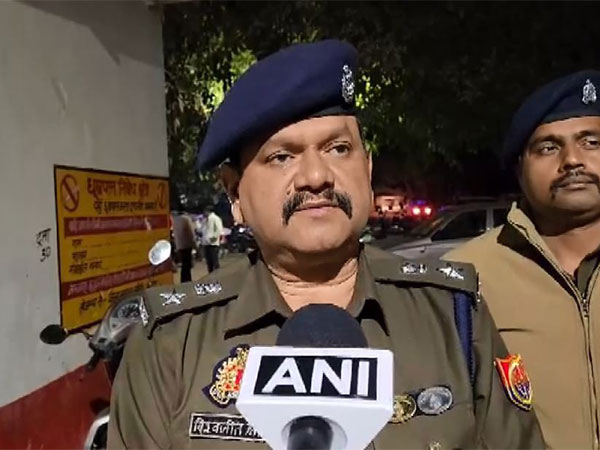  West Lucknow Deputy Commissioner of Police (DCP) Vishwajeet Srivastava.  (Photo/ANI)
