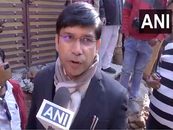 Sambhal DM Rajendra Pensiya (Photo/ANI)