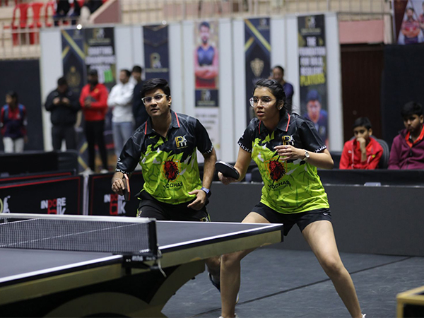 Sujay Chaturvedi and Purvanshi Kotia. (Picture: Prime Table Tennis)