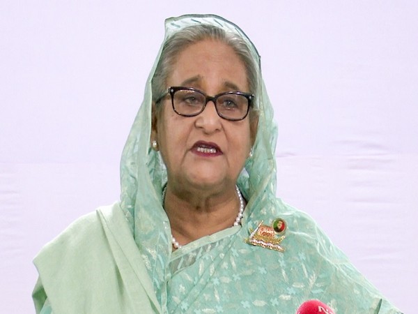 Former Bangladesh PM Sheikh Hasina (File Photo/ANI)