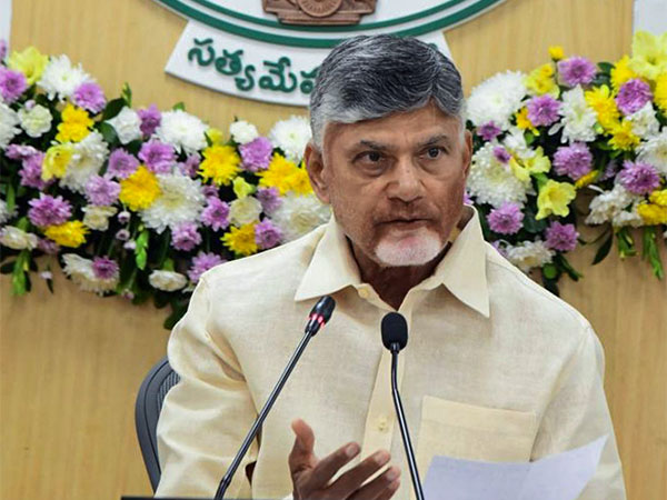 Andhra Pradesh Chief Minister and  TDP chief Chandrababu Naidu (Photo/ANI)