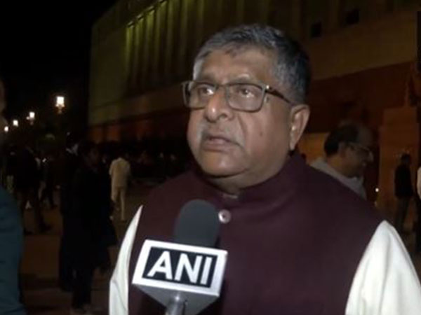 BJP MP Ravi Shankar Prasad (Photo/ANI) 