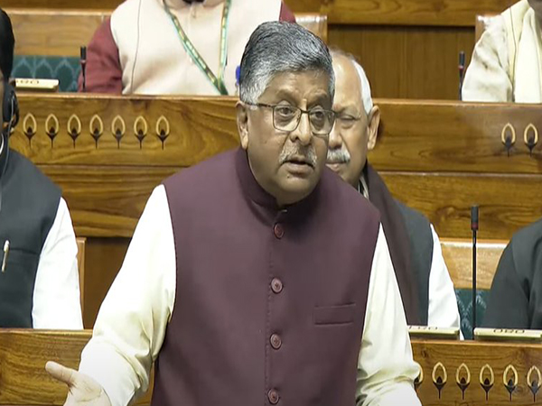 BJP MP Ravi Shankar Prasad. (Photo/X@sansad_tv)