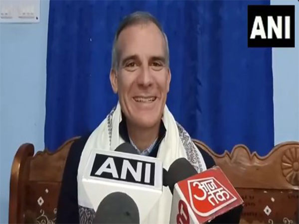 US Ambassador to India Eric Garcetti (Photo/ANI)