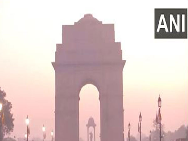 Morning visuals from India Gate, Delhi (Photo/ANI)