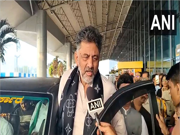 Karnataka Deputy Chief Minister DK Shivakumar (Photo/ANI)