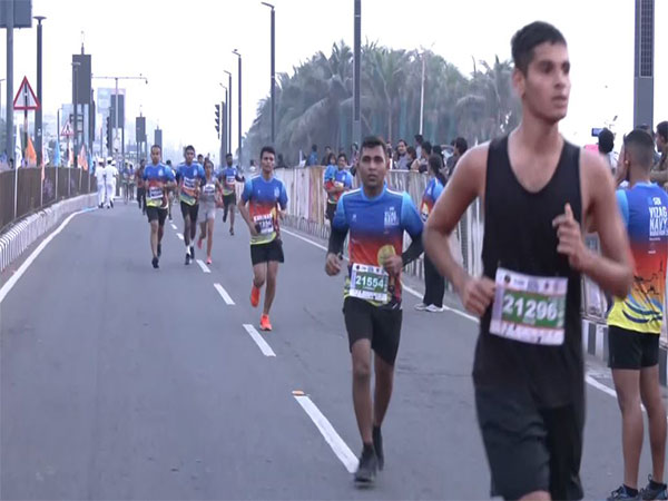 Visuals from the marathon (Photo/ANI)