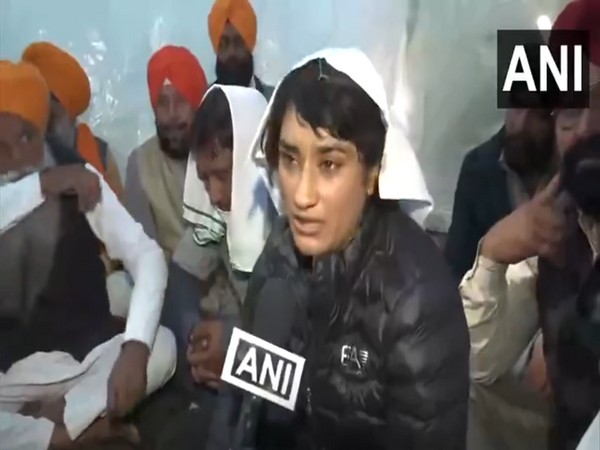 Wrestler turned politician Vinesh Phogat. (Photo/ANI)