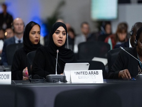 Dr. Amna bint Abdullah Al Dahak, Minister of Climate Change and Environment, led UAE delegation at COP (Photo/WAM)