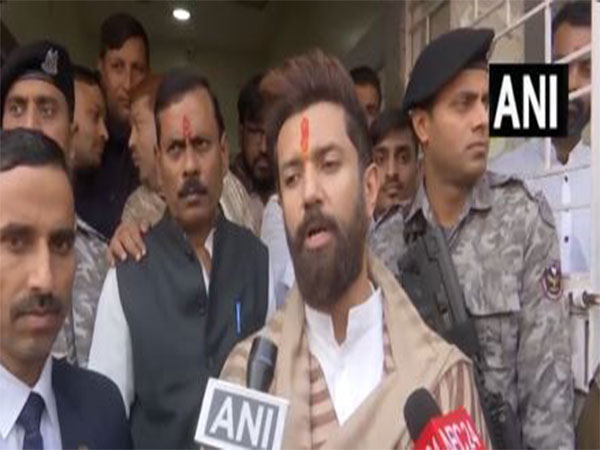 Union Minister Chirag Paswan (Photo/ANI)