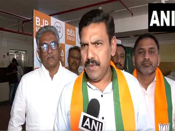 Karnataka BJP president Vijayendra Yediyurappa (Photo/ANI)