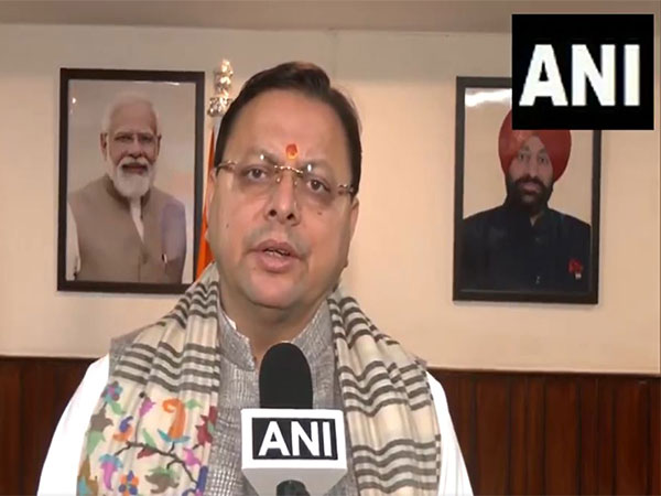 Uttarakhand Chief Minister Pushkar Singh Dhami (Photo/ANI)