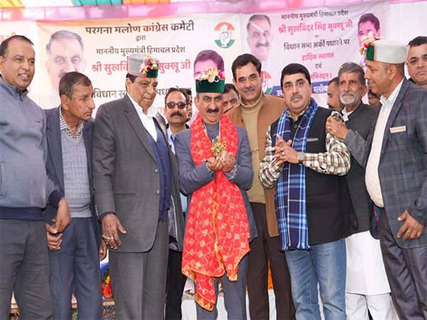 Himachal Pradesh Chief Minister Thakur Sukhvinder Singh Sukhu in Solan district 