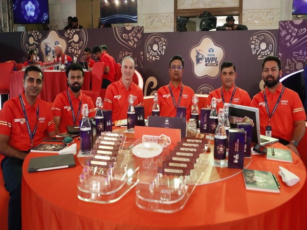 Gujarat Giants team management (Picture: X/@PranavAdani)