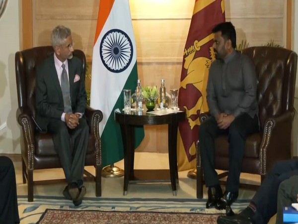 EAM Jaishankar meets Sri Lankan President Anura Kumara Dissanayake(Photo/ANI)