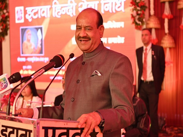Lok Sabha Speaker Om Birla at Hindi Seva Nidhi (Photo/X @loksabhaspeaker)