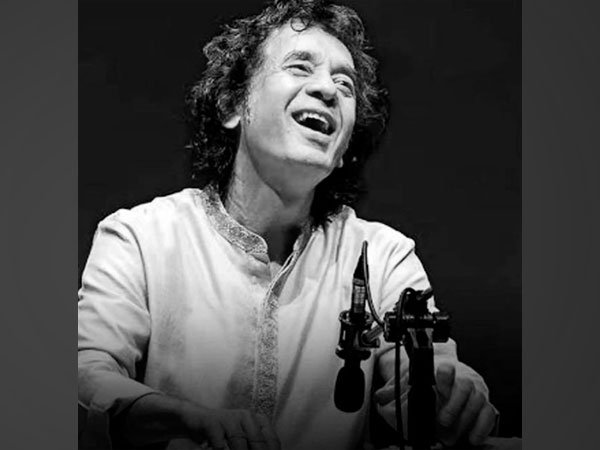Ustad Zakir Hussain (Image source: Instagram/ @rickykej)
