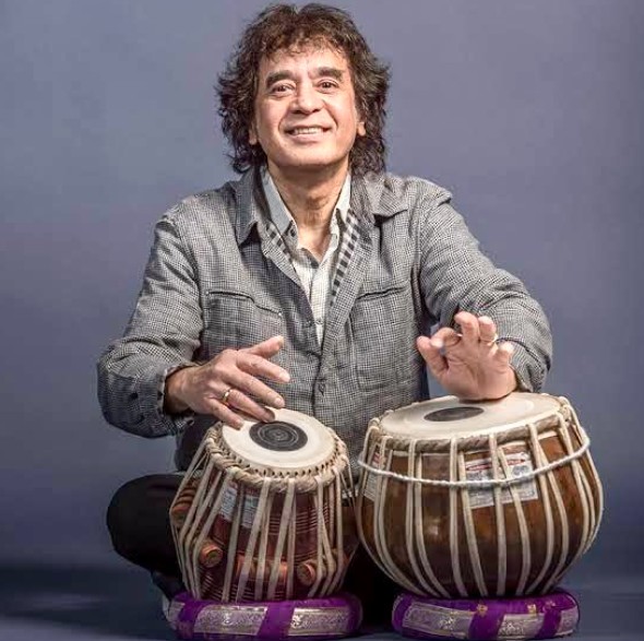 Ustad Zakir Hussain (Image Source: x/@imbhandarkar)