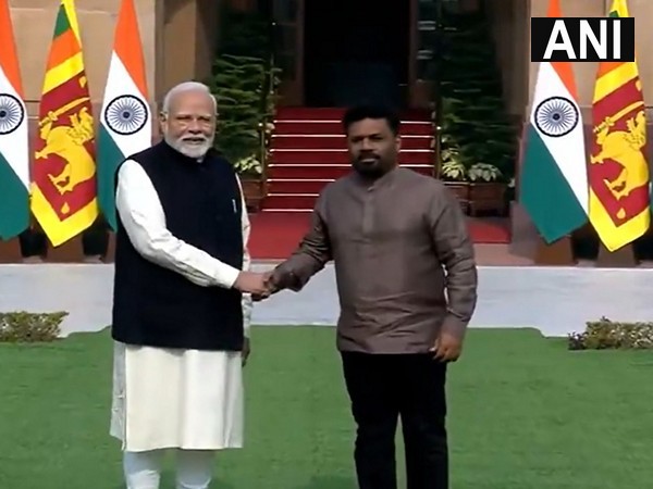PM Narendra Modi, Sri Lankan President Anura Kumara Dissanayake (Image Credit: DD News)