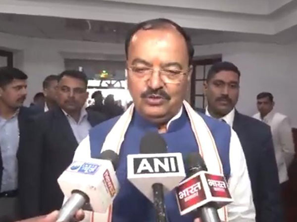 UP DCM Keshav Prasad Maurya addresses concerns ahead of the winter Assembly session.(Photo/ANI) 