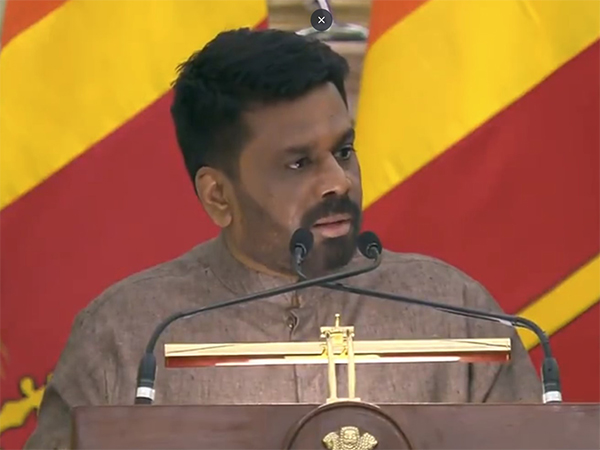 Sri Lankan President Anura Kumara Dissanayake (Photo: ANI)