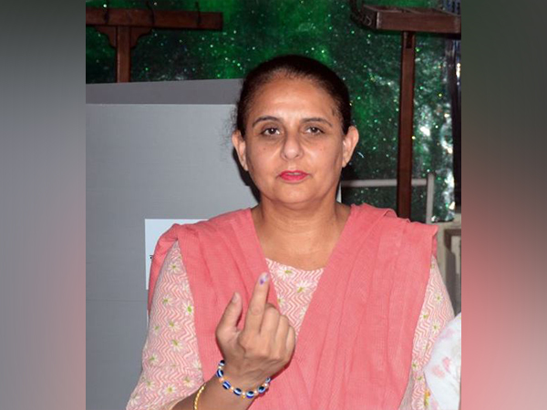 Bharatiya Janata Party (BJP) Punjab divison Mahila Morcha President Jai Inder Kaur (Photo/ANI)