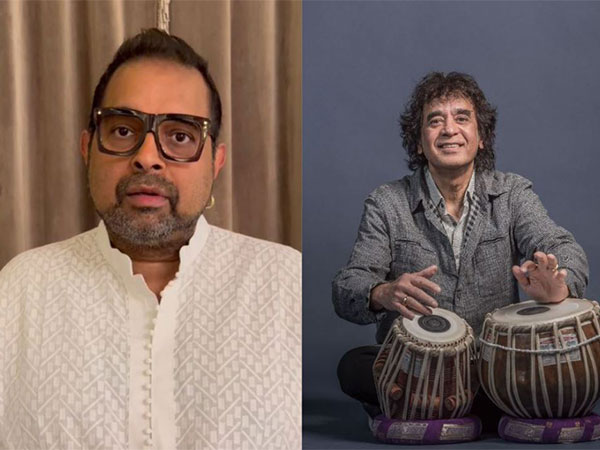 Shankar Mahadevan, Zakir Hussain (Photo/Shankar Mahadevan team/@Jon Bleicher of Prospect PR)