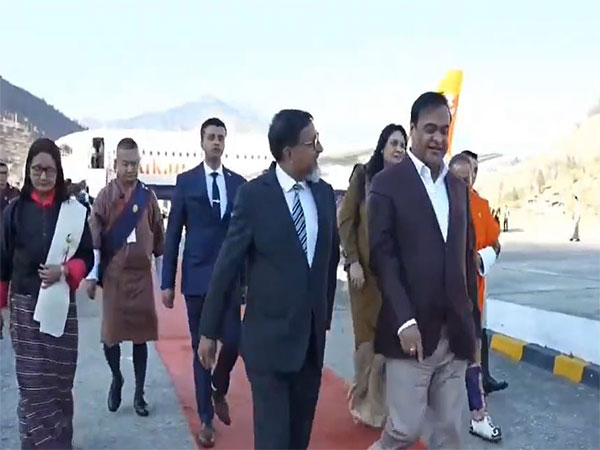 Assam CM lands in Bhutan for three-day visit. (Photo/X@himantabiswa)