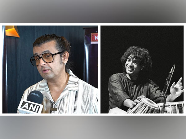 Sonu Nigam and Tabla maestro Zakir Hussain  (Photo/ANI/Instagram)