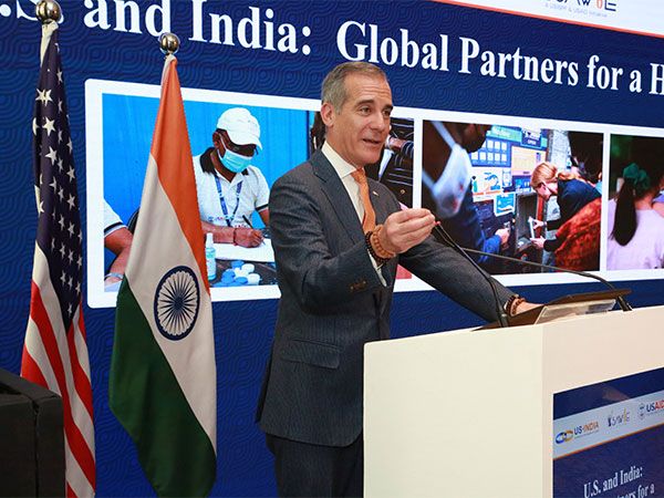  US Ambassador to India, Eric Garcetti delivers keynote address at the South Asia Women in Energy (SAWIE) Annual Leadership Summit (Image: X@USAmbIndia)