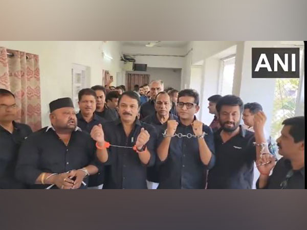 BRS leaders are protesting against the arrest of Lagcherla farmers in the Telangana Assembly.