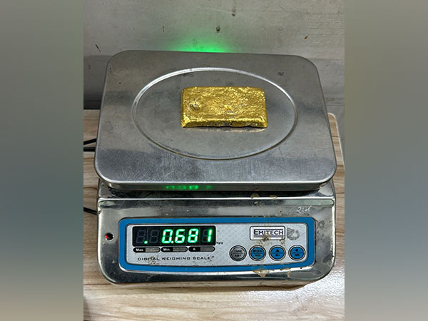 770 grams Gold Paste recovered (Photo/@AirportGenCus)