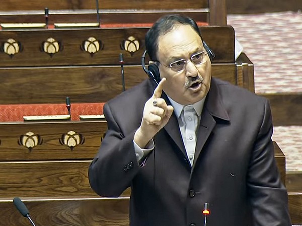  Union Minister JP Nadda (Photo/Sansad TV)