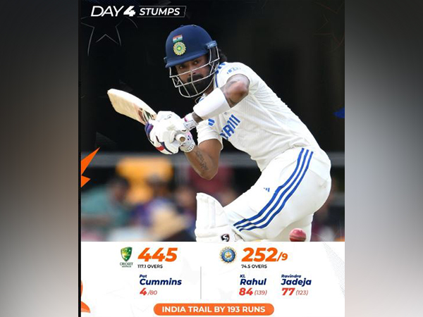 KL Rahul in action. (Photo- BCCI X/@BCCI)