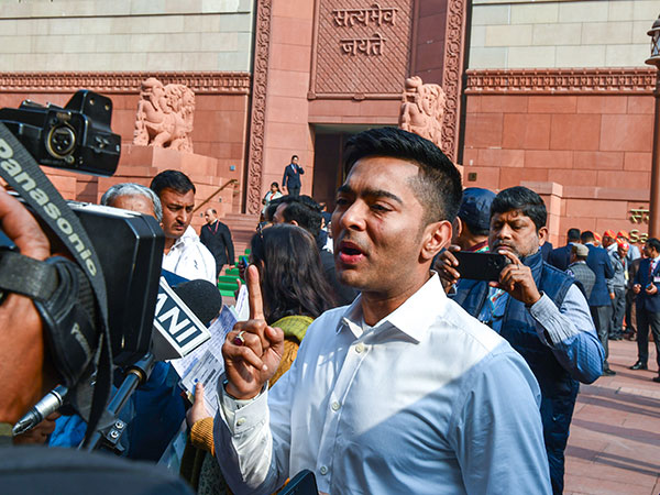 Trinamool Congress (TMC) Lok Sabha MP Abhishek Banerjee (Photo/ANI)