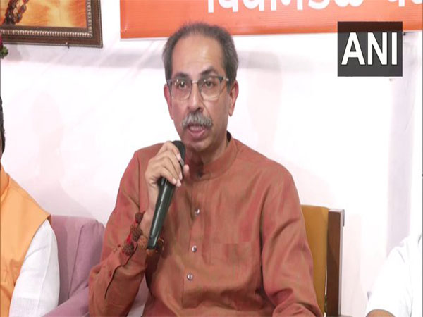 Shiv Sena (UBT) chief and former Maharashtra CM Uddhav Thackeray (Photo/ANI)