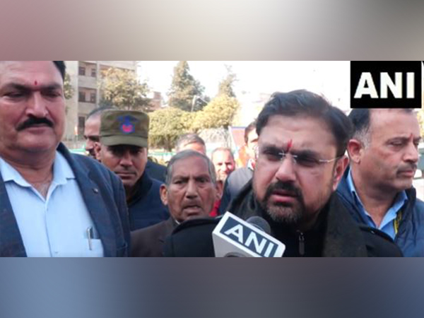 Satish Sharma, Sports Minister of Jammu and Kashmir (Photo/ANI)